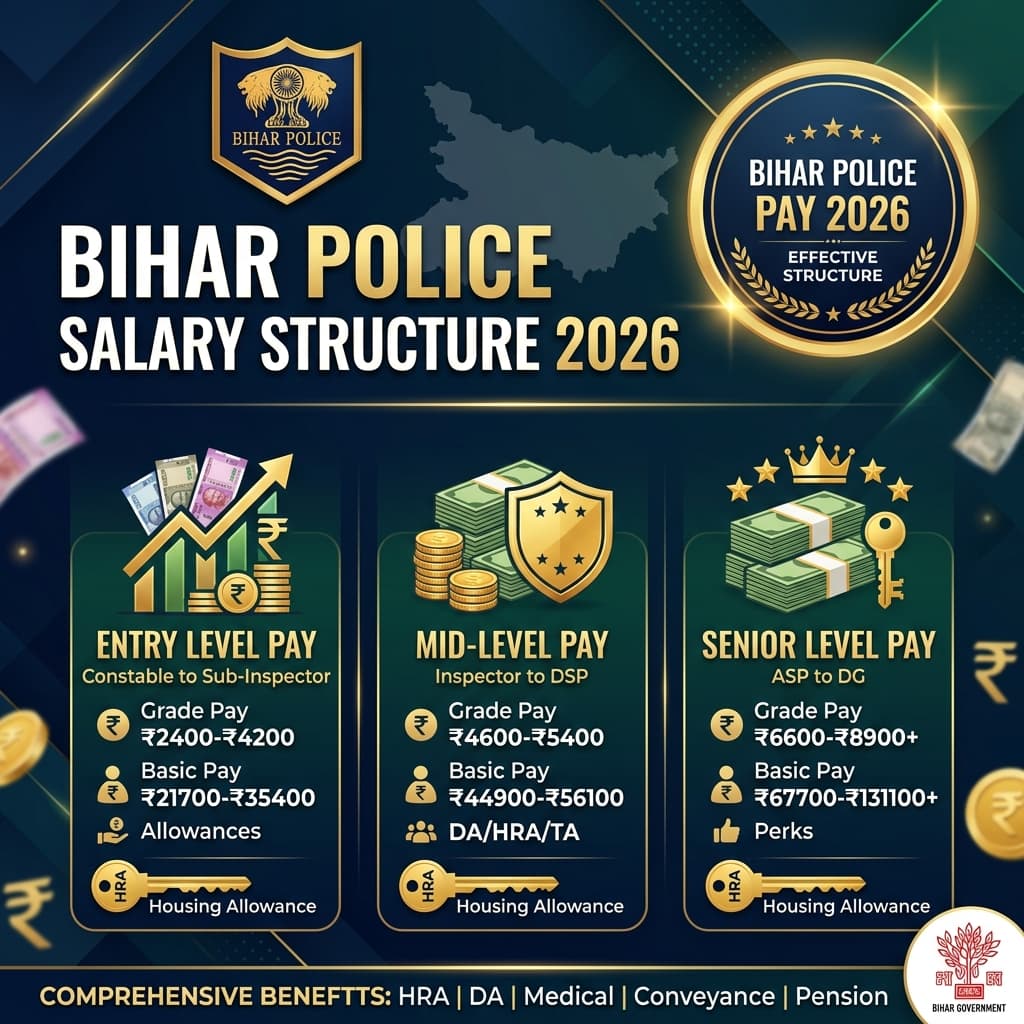 Bihar Police Salary Calculator Banner