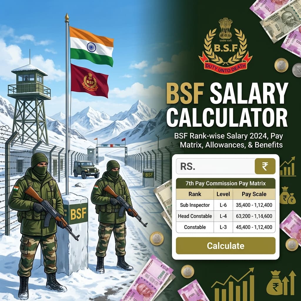 BSF Salary Calculator Banner