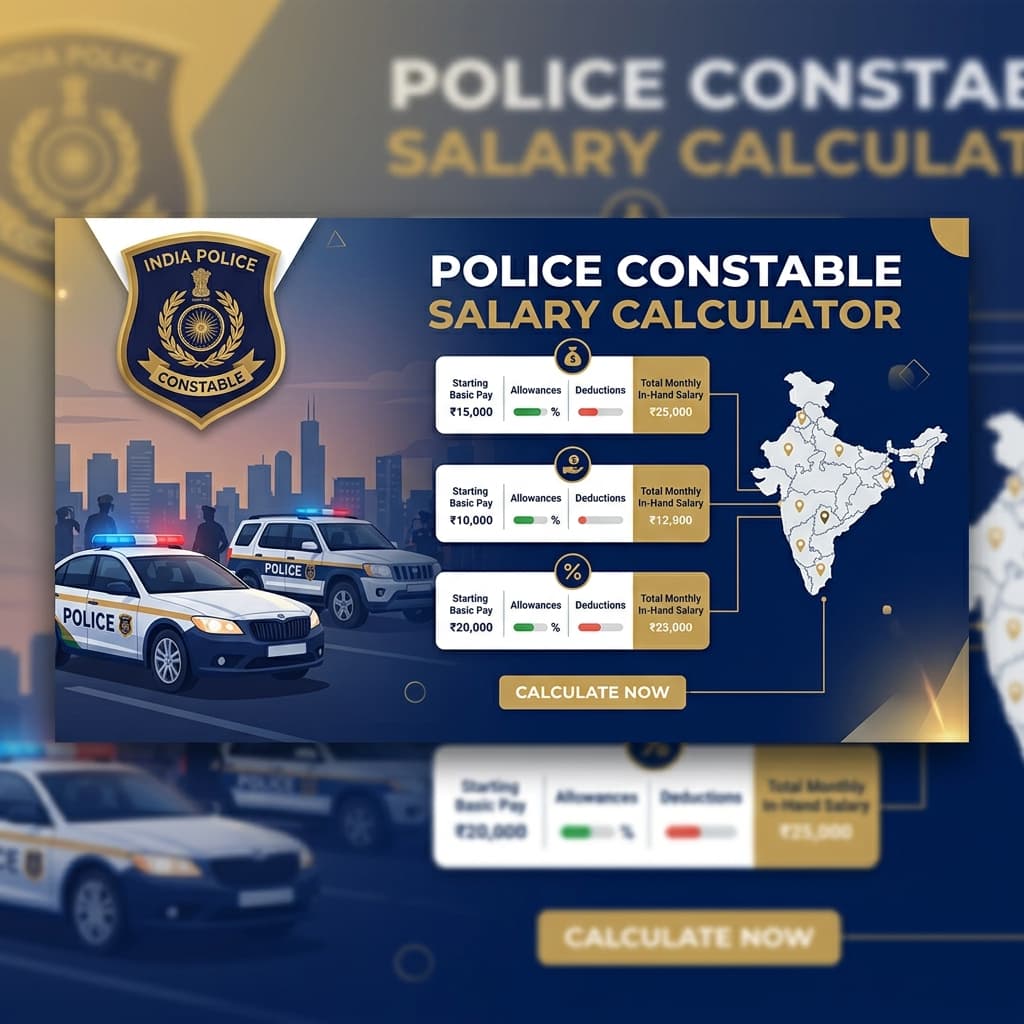 Police Constable Salary Banner