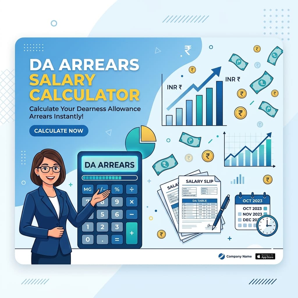 DA Arrears Calculator Banner