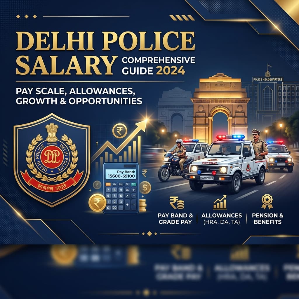 Delhi Police Salary Banner
