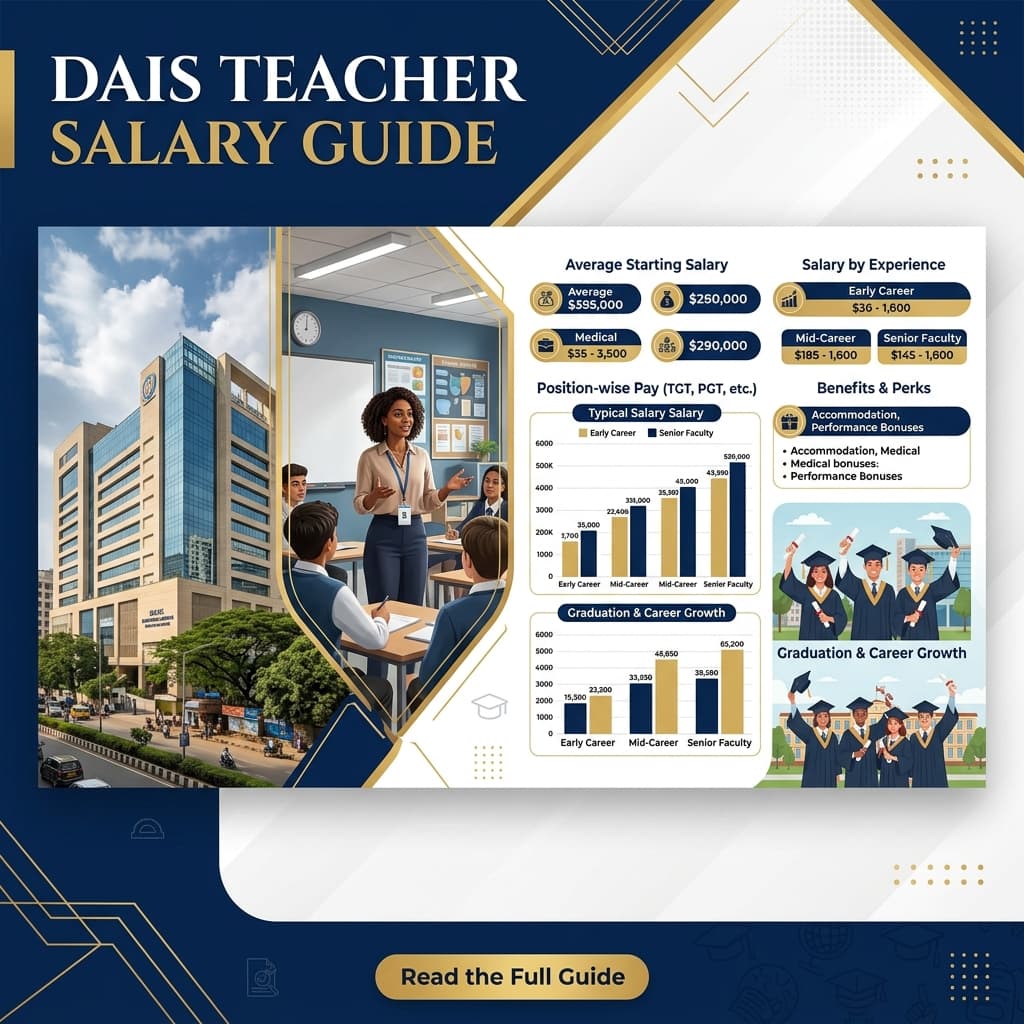 Dhirubhai Ambani International School Teacher Salary Banner