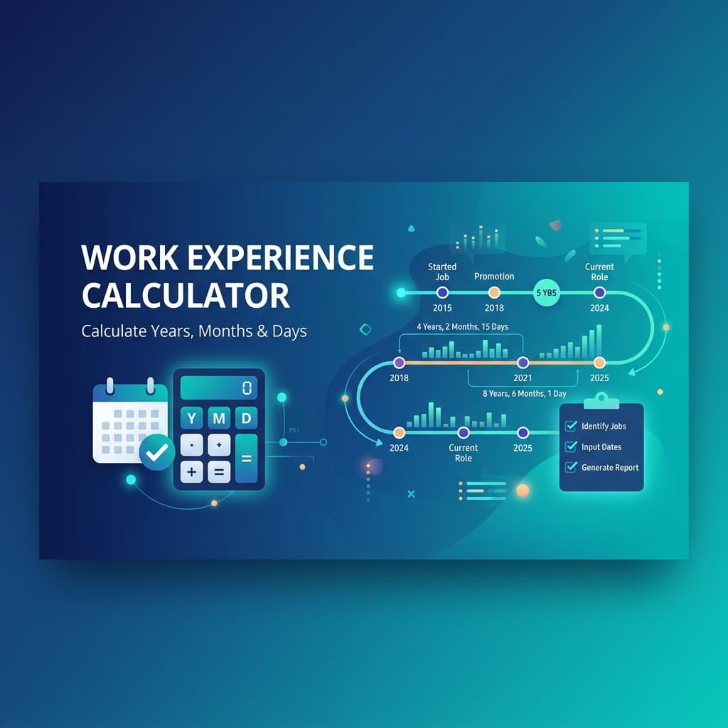 Work Experience Calculator Banner