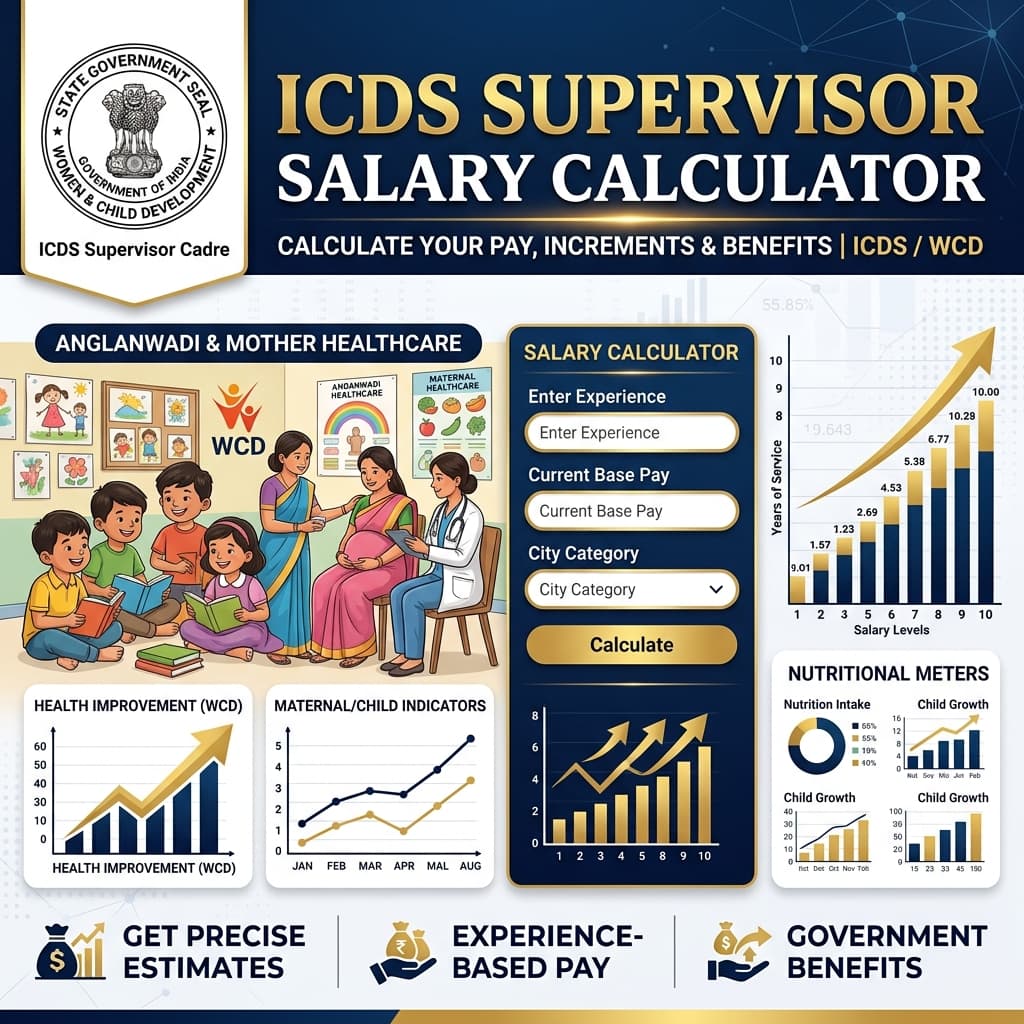 ICDS Supervisor Salary Banner