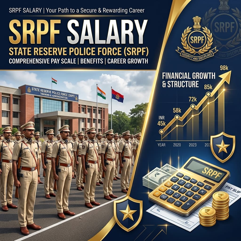 SRPF Salary Banner
