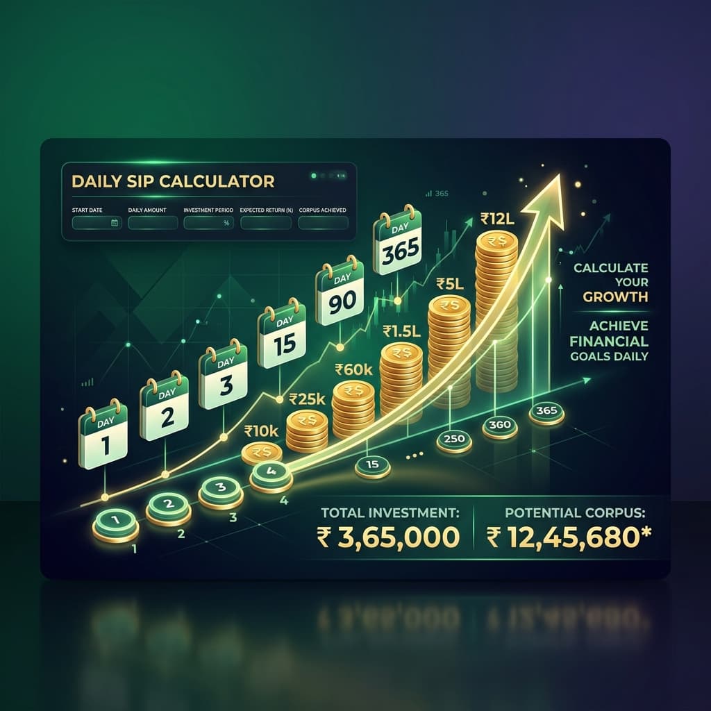 Daily Systematic Investment Plan (SIP) Calculator Banner