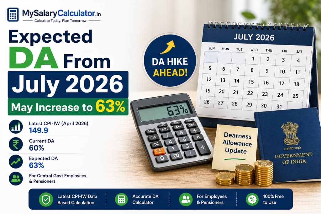 Expected DA from July 2026: Will Dearness Allowance Increase to 63%?