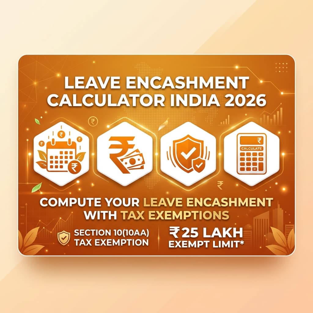 Leave Encashment Calculator India Feature Banner
