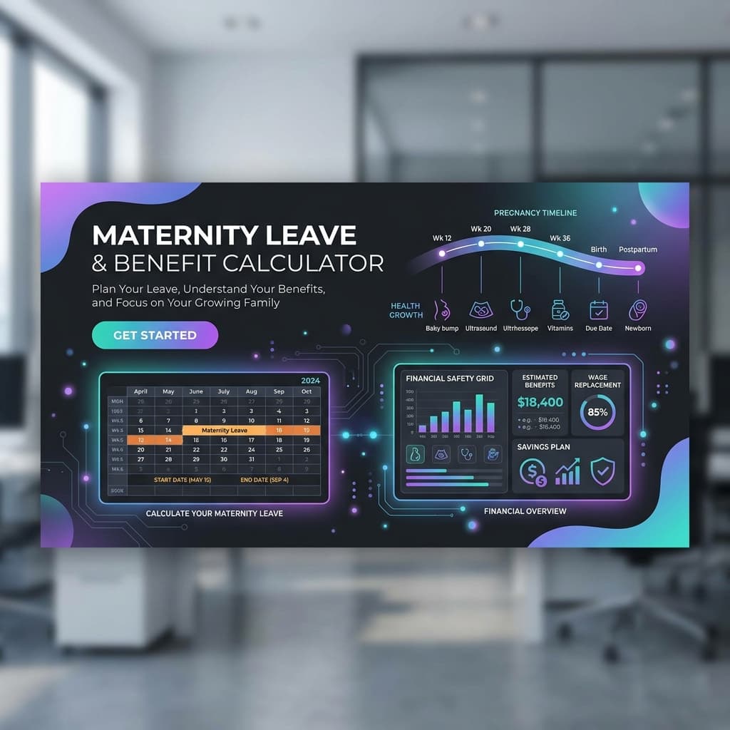 Maternity Leave Calculator India Feature Banner