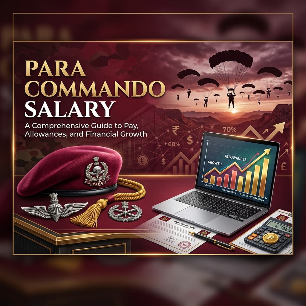 Para Commando Salary Banner