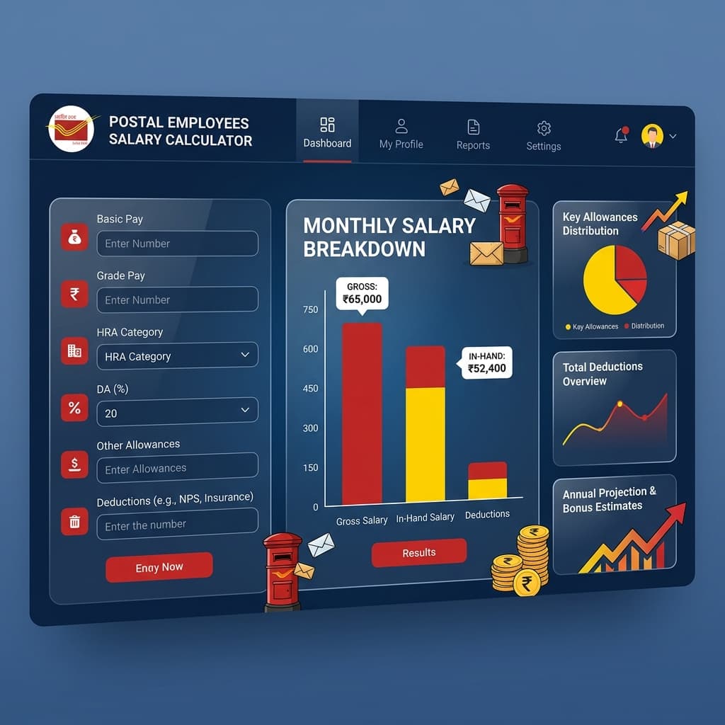 Postal Employees Salary Calculator