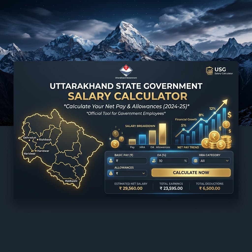 Uttarakhand Salary Calculator Banner